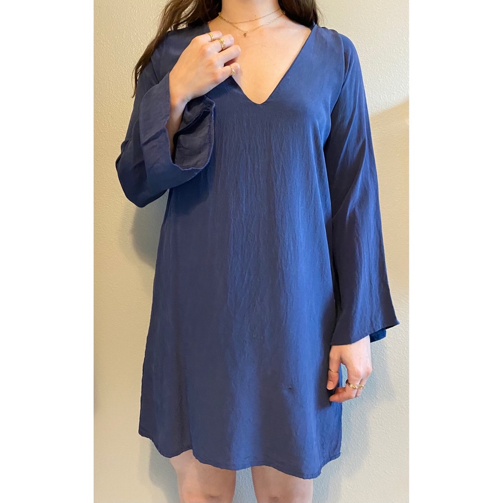 Cloud Hunter Silk Dress